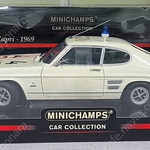 (부산) MINICHAMPS 1:18 다이캐스트 모델 미니챔프 초레어 포드 카프리 1969 경찰차 Ver. [미개봉] FORD CAPRI 52089 패트롤카 폴리스