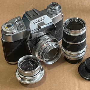 < 오리지널 컨디션 > 올드스쿨 극상품 VOIGTLANDER BESSAMATIC CS 기계식 수동 카메라 COLOR SKOPAR 50 SKOPAREX 35 DYNAREX 135