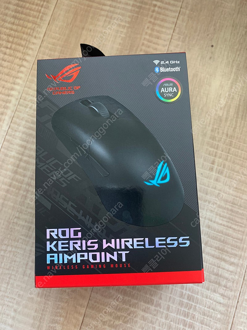 ASUS ROG KERIS WIRELESS AIMPOINT 블랙 미개봉품 판매 합니다