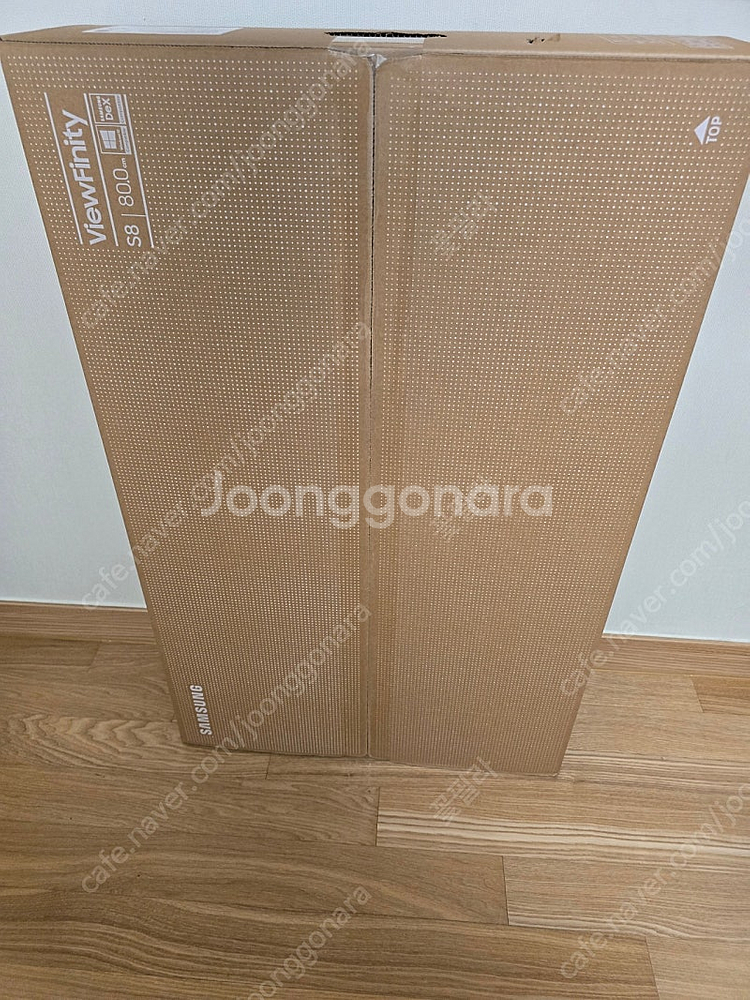 삼성 UHD 모니터 미개봉 새상품 LS32B800PXK...--0