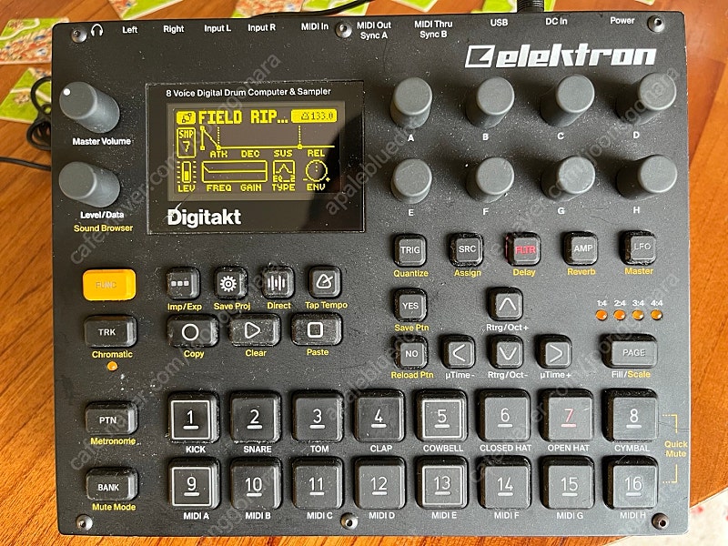 Elektron Digitakt 디기탁