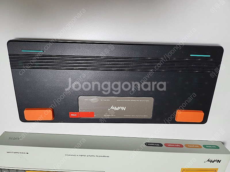 누피 에어75 키보드 청축 실사용 몇번 안한거 팝니다--3
