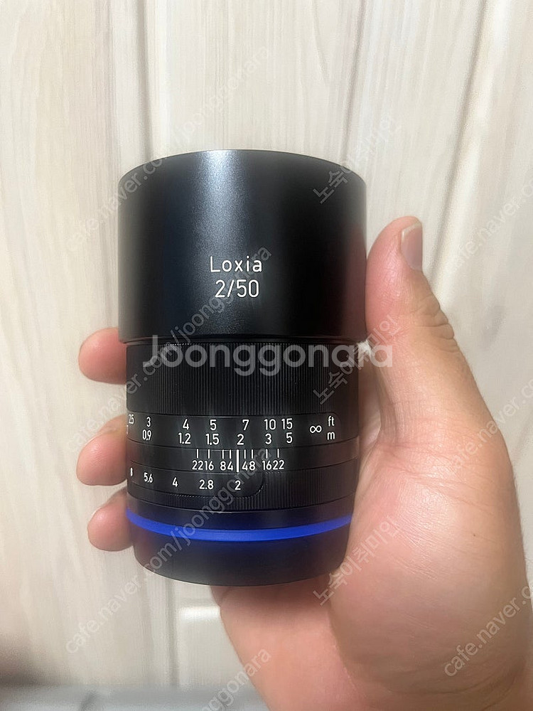 소니 fe 록시아 50mm 2 수동렌즈 팝니다.--0