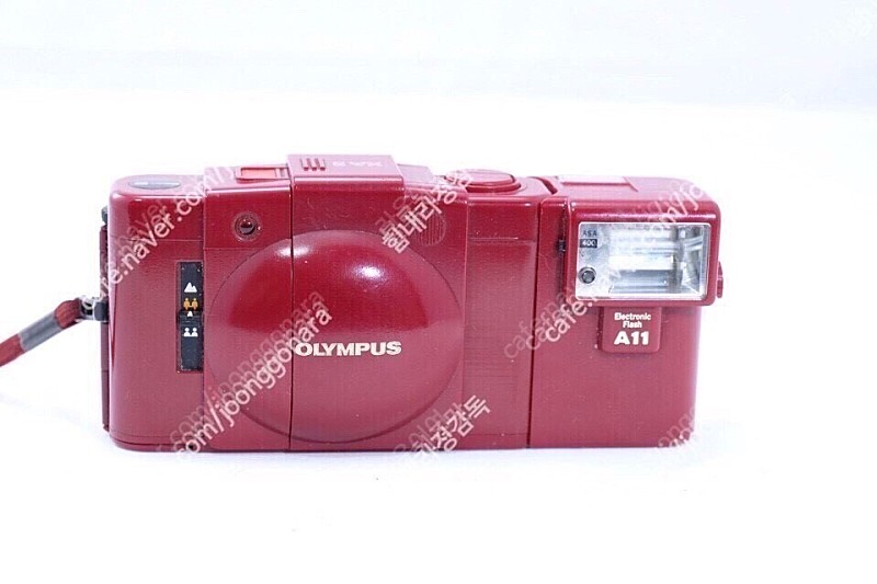 올림푸스 XA2 필름카메라 빨강
