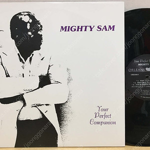 LP ; mighty sam - your perfect companion 마이티 샘 엘피 음반 블루스 blues