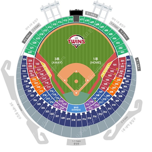 [프로야구] 6월 21일(금) KT위즈 vs LG트윈스 '3루 테이블석‘ 2열 덕아웃 바로 옆 연석 판매합니다