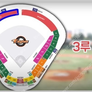 6/20 (목) 청주야구장 한화 vs 키움 3루 외야 2연석 양도