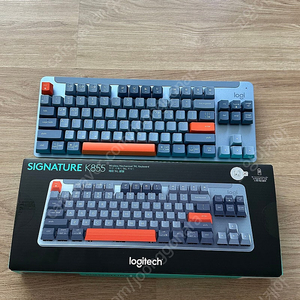 로지텍 SIGNATURE K855 무선 기계식 TKL 텐키리스 키보드