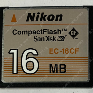 니콘 저용량 CF 메모리 카드 16메가(EC-16CF) 판매