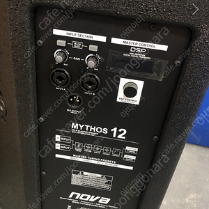 nova mythos12 600w 액티브 스피커 2개 100만 팝니다