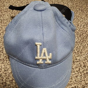 MLB 강아지 볼캡 모자 LA - 스카이블루 L