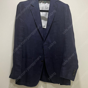 SUITSUPPLY 수트서플라이 리넨 하바나 재킷 자켓 Navy 색상 38R