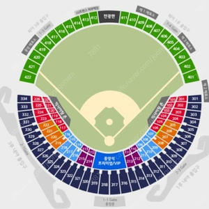 [삼성vs엘지] 6월26일~6월27일 잠실야구장 3루 응원석 2연석 팔아요