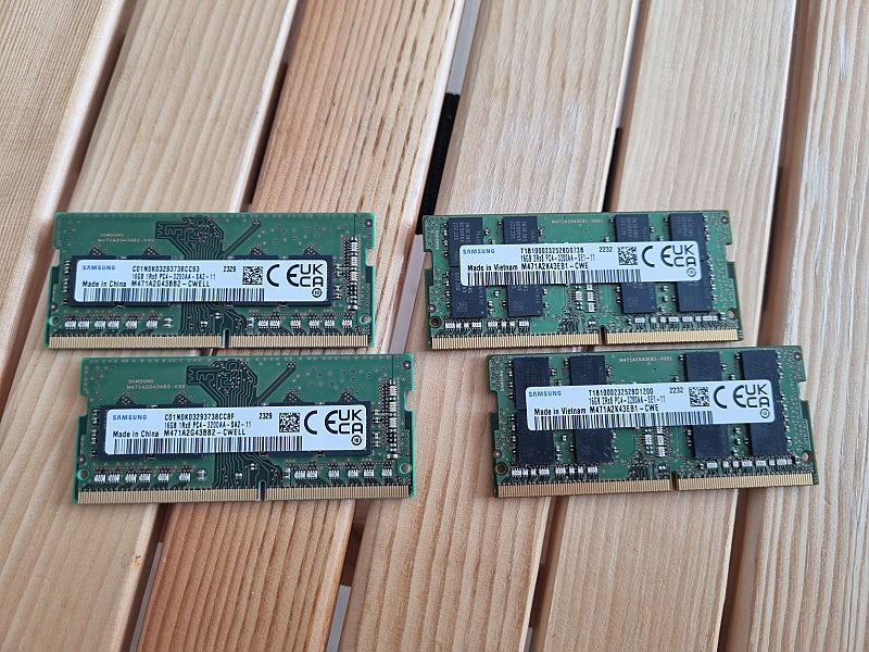 ddr4 16gb 삼성 노트북용 램 (so-dimm) 3200