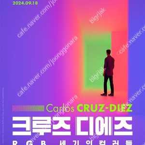 (~07/31)크루즈 디에즈 RGB, 세기의 컬러들 전시회 티켓