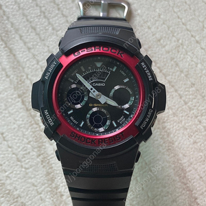 카시오 쥐샥 시계 G-SHOCK AW-591 CASIO