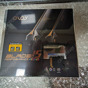 [금일만 15만원]oloy ddr5 32gb(16x2) 6000 cl32 미개봉 판매합니다