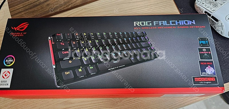 asus rog falchion적축 무선키보드--0