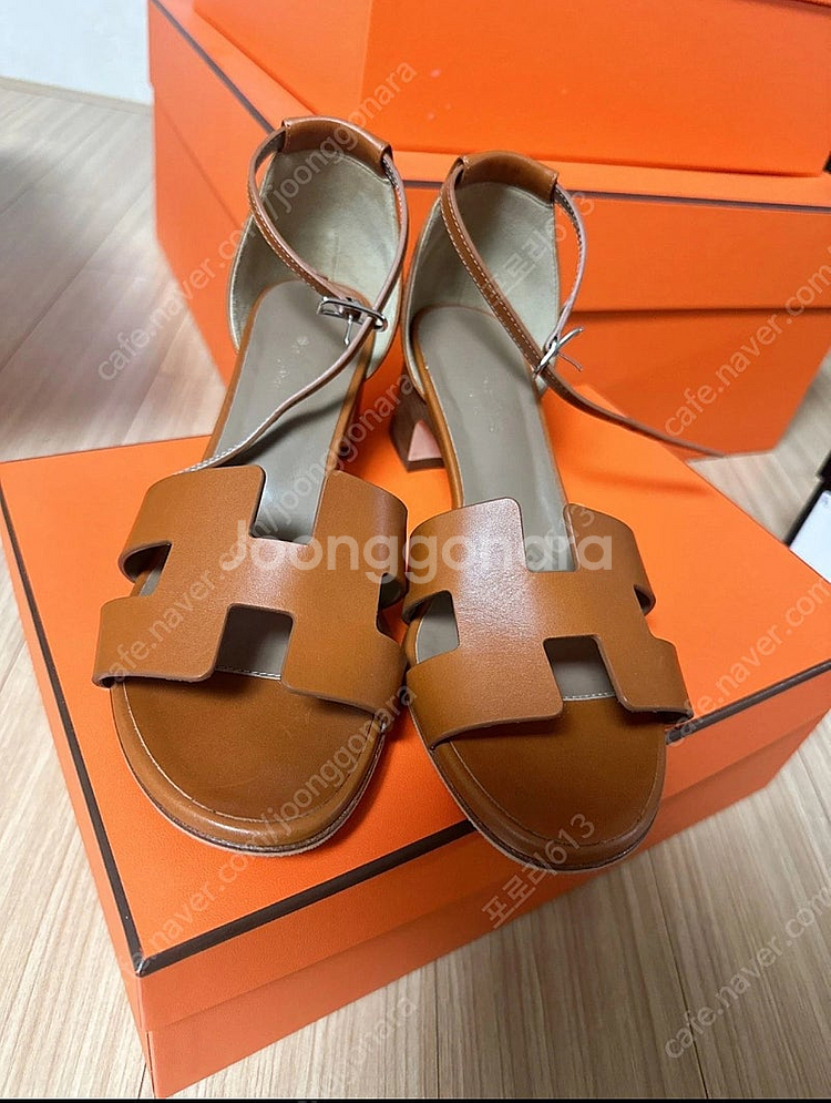 에르메스 샌들 인센스 38--2