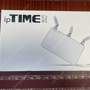 유무선공유기 iptime n702eplus 인터넷연결 와이파이