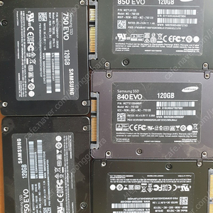 삼성 ssd 120g 5개일괄팝니다