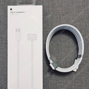 애플 USB-C to 맥세이프 3 케이블 판매합니다.