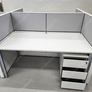 퍼시스 책상 + 이동서랍 세트 FX-1 1200,1400,1600 -사무용,사무실책상, 학생책상