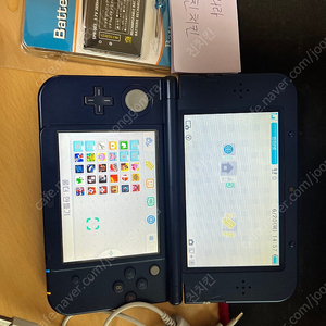 New 닌텐도 3ds xl 블루 (ds및 3ds 게임 많음)