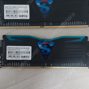 게일슈퍼루스 ddr4 4g두개