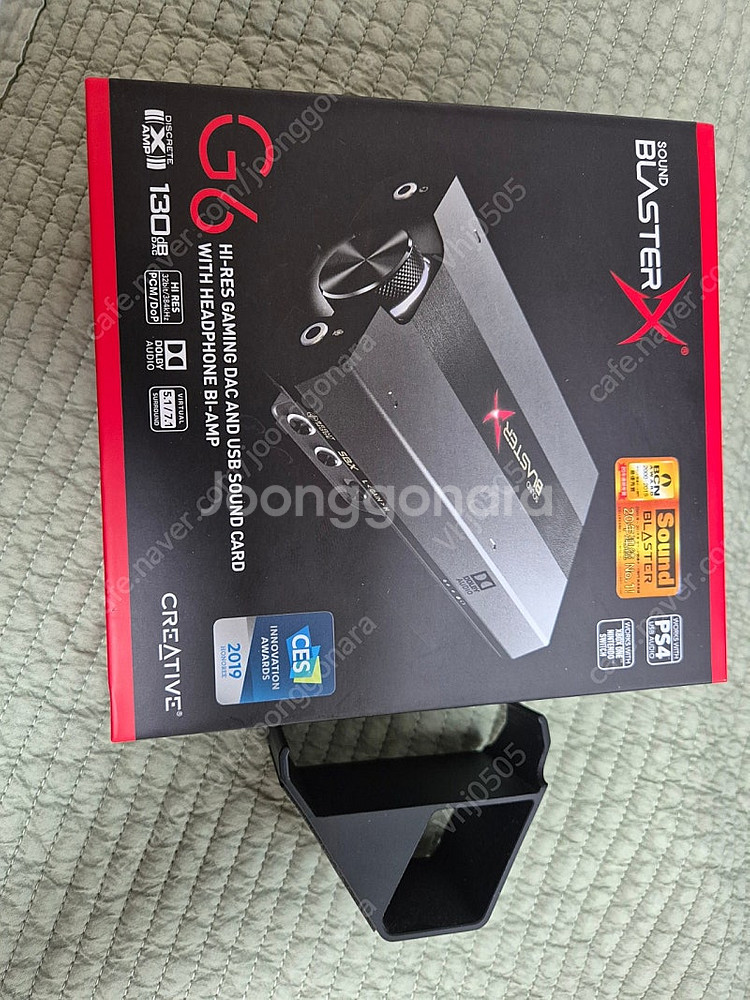 사운드 블라스터 g6 판매합니다.--0
