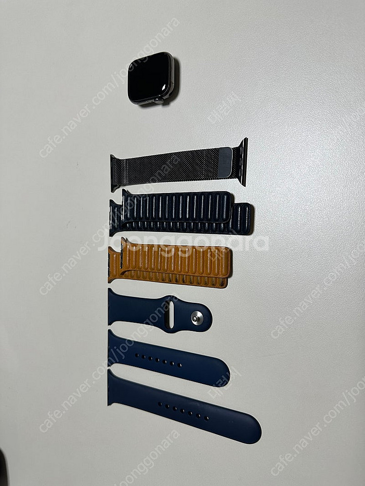 애플워치7 41mm 셀룰러 그래파이트 스테인리스 모델--0