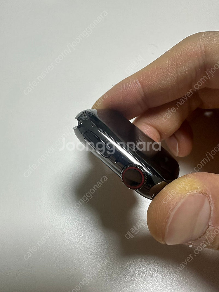 애플워치7 41mm 셀룰러 그래파이트 스테인리스 모델--1