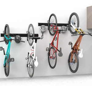 리슐리외 벽걸이형 자전거 거치대 (택포, 새제품, 최대 4대 거치가능)