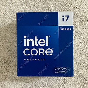 [국내정품.미개봉] 인텔 코어i7-14세대 14700K (랩터레이크 리프레시)
