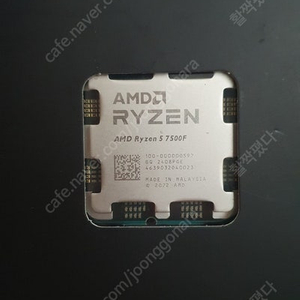 AMD 라이젠 7500f 미사용품 판매 (대구)