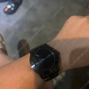 이세이 미야케 silas 004 (메탈브레이슬릿,블랙색상) 시계 판매합니다
