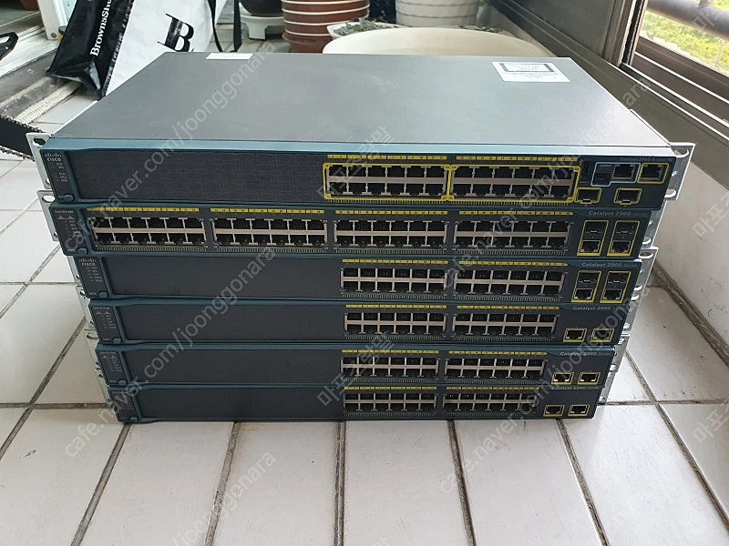 CISCO 2960네트웍 스위치 팝니다 이미지