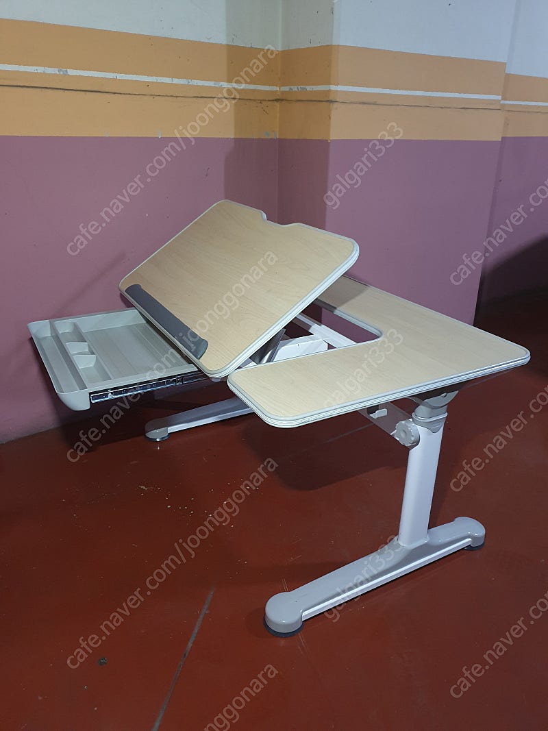(높이+각도조절 기능) 기능성 아동용 책상