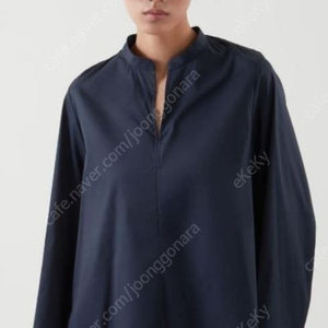 코스 블라우스 셔츠 Oversized Curved-Hem Blouse EU 38사이즈