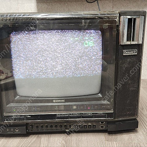 삼성티비 칼라 80년대 레트로 인테리어TV 엑설런트V -8만원