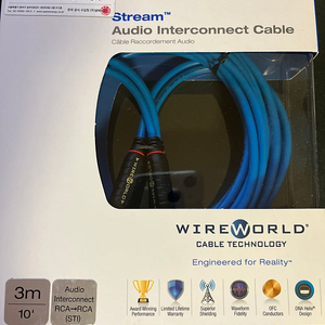 와이어월드 스트림 인터커넥트 RCA 스트림 3m 판매