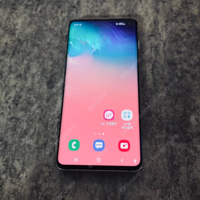 갤럭시 S10 화이트 128기가 액정S급! 매우깨끗! ...--0