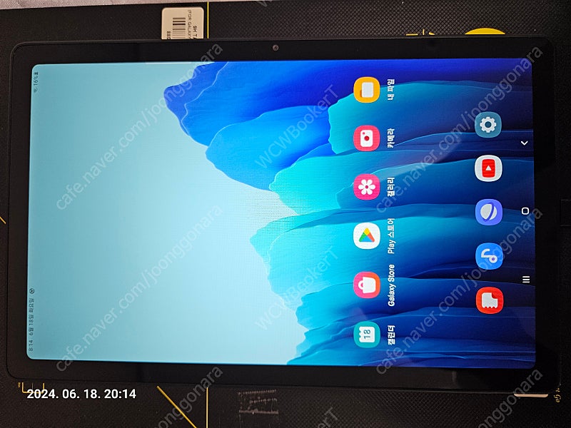 갤럭시탭 A7(SM-T500) Wi-Fi 64GB 다크그레이 팝니다.