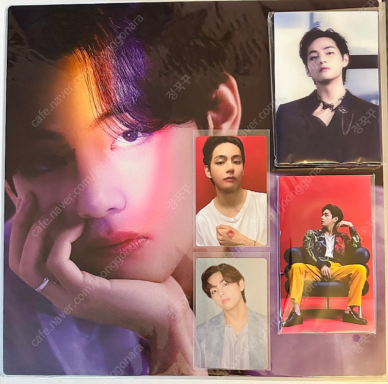 방탄 태형 프루프 콜렉터 분할 레이오버 미개봉 Taehyung layover proof collectors