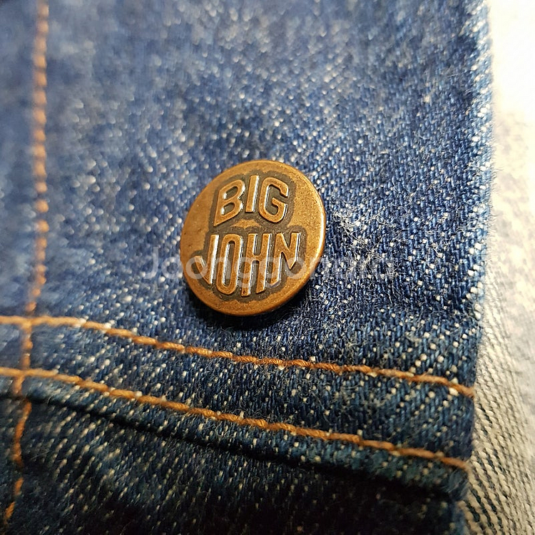 일본브랜드 빅존 데님 조끼 자켓 청자켓 베스트--4