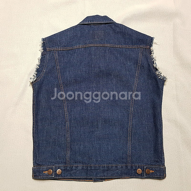 일본브랜드 빅존 데님 조끼 자켓 청자켓 베스트--9