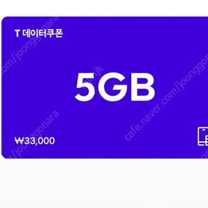 SK 데이터쿠폰 5GB