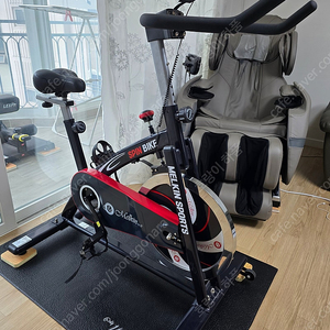 (가격인하)melkin sports spin bike 멜킨스포츠 스핀 바이크 팝니다.