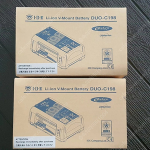 IDX DUO-C198 V 마운트 배터리 ​