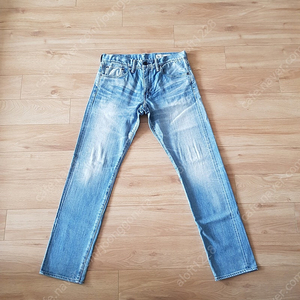 리바이스 재팬 511. Japanese blue selvedge denim. 재패니즈 블루셀비지 연청워싱진. 32사이즈. made in Japan.